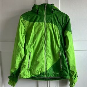 Marker Two-Tone Green Ski Jacket